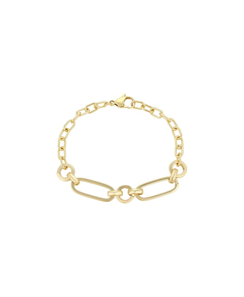Pulsera golden oval